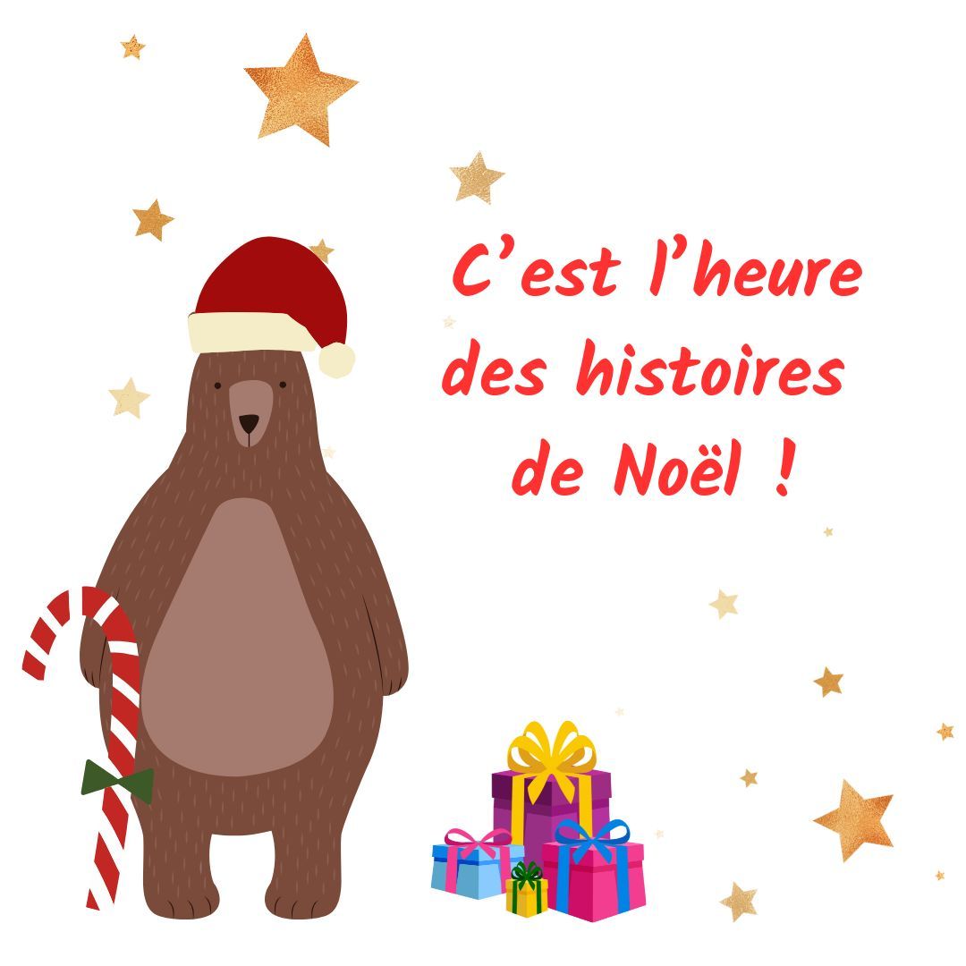 Visuel de l'heure des histoires noel